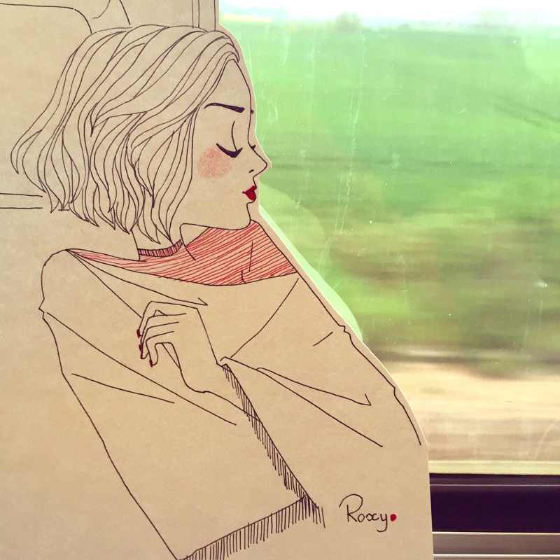 illustration roxy lapassade train.jpg - Roxy LAPASSADE | Virginie